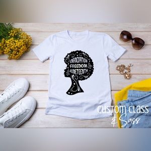 Custom Juneteenth TShirt